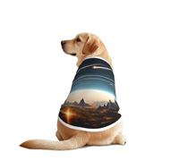 Journey to Earth T-shirt fantaisie pour animaux de compagnie, vêtements pour chiens de grande et moyenne taille, chemises confortables pour chiens, parfaites pour un usage quotidien