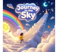 Journey to the Sky: A Magical Coloring Book for Kids Who Love Rainbows, Rockets, and the Night Sky