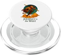 Journey to The West Design Classique Chinois Mythe Aventure PopSockets PopGrip pour MagSafe
