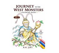 Journey to the West Monsters Coloring Book: Volume 2: 31 Coloring Pages