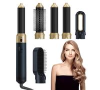 Journeyside Brosse Soufflante 5 en1 Air Styler Set, Brosse Chauffante Multifonction, Hair Styler 3 Températures avec 5 Accessoires, Seche Cheveux pour Sécher, Coiffante, Volumisant02