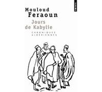 Jours de Kabylie Mouloud Feraoun (Auteur)