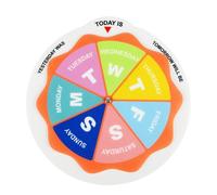 Jours de la semaine Roue à domicile Activités pour tout-petits Jours de la semaine Jours de la semaine Roulette Tracing Kids Today is Calendriers for Kids