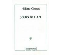 Jours de l'an Hélène Cixous (Auteur)