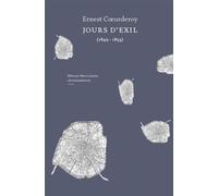 Jours d'exil 1849-1855 - Ernest Coeurderoy - Heros-Limite Eds - broché - Etude