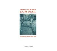 Jours d'exil : Deuxième partie (1853-1854)