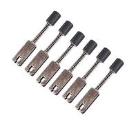 JOUSE 6 Pcs Noir Headless Guitar Bridge Cordes pour Headless Guitar Bridge Pièces Accessoires