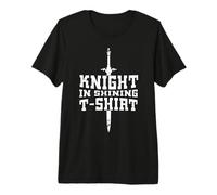 Joust Médiéval Jousting Ren Faire Knight in Shining T-Shirt Haut de Gamme
