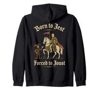 Joute médiévale Humour Chevalier bouffon Renaissance Fair Sweat à Capuche