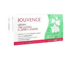 Jouvence Circulations et Jambes Légères 60 Gélules