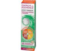 Jouvence De L'Abbé Soury Energie De Jouvence 15 Comprimés Effervescents