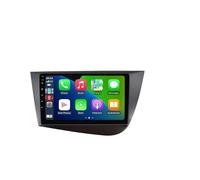 Jovarel CarPlay Autoradio CarPlay sans fil pour Seat pour Leon 2 MK2 (2005-2012) avec navigation GPS, lecteur vidéo multimédia(X2 2G-32G Cam DVR)