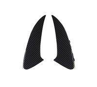 JOVERI 2X Aileron latéral de becquet Pare-Chocs arrière Voiture Canard, for Mercedes-Benz, for Classe CLA Sport C118 CLA200 CLA220 CLA250 CLA45 AMG 2020 Partie extérieure(Carbon Look)