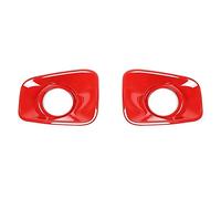 JOVERI Accessoires d'autocollants de décoration couverture phares antibrouillard avant protection lampe, for Suzuki, Jimny 2019 2020 + ABS Housse de phare de voiture(Rot)