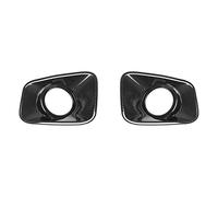JOVERI Accessoires d'autocollants de décoration couverture phares antibrouillard avant protection lampe, for Suzuki, Jimny 2019 2020 + ABS Housse de phare de voiture(Carbon Fiber Grain)