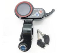 JOVERI Affichage de l'accélérateur avec Verrouillage à clé, Interrupteur 6 Broches, contrôleur Double entraînement 48v 25a Contrôleur de Moteur de Scooter(Dual Controllers)