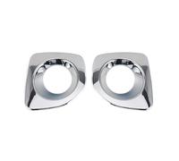 JOVERI Cadre de couverture décoration lampe antibrouillard avant voiture, for Suzuki, Jimny 2012-2017 accessoires ABS autocollants Housse de phare de voiture(Chrome)