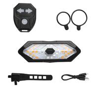JOVERI Clignotant de vélo, Chargement USB, feu arrière de vélo, télécommande sans Fil, Clignotant, Voyant d'avertissement, équipement de Cyclisme Feu arrière de vélo