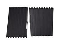 JOVERI Couvercle de volet Roulant de Console Centrale arrière + Avant, for, X5 X6 E70 E71 07-14 Porte-gobelet Fermeture à glissière Store Enrouleur de Console Centrale Store Enrouleur pour Console ce