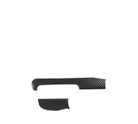 JOVERI Décoration centrale de style fibre de carbone, for Golf, 6 MK6, for GTI 2008-2013, bandes de panneau de tableau de bord de contrôle central de voiture, garniture de couverture ABS, grain de fib