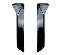 JOVERI for Seat, forLeon 5F FR MK3 .5 2013-2021 Garniture de fenêtre arrière Porte becquet latéral Aile Couvercle Coffre Bord Rabat Ombre Couverture Canards Partie extérieure(Glossy Black)