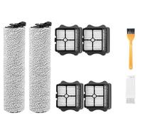 JOVERI for Tineco, Floor One S3, for Tineco, IFloor 3 pièces d'aspirateur Sec et Humide sans Fil Brosse à Rouleau Accessoires de Remplacement de Filtre Hepa Kit aspirateur Robot(8pcs)