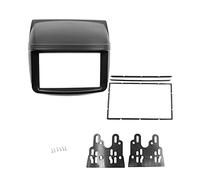 JOVERI Kit de Garniture d'installation Montage sur Tableau Bord, Radio DVD stéréo Double Din Fascia, for Mitsubishi, Pajero Sport Triton L200 2006 on Tableau de Bord d'autoradio