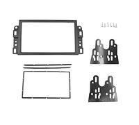 JOVERI Panneau de Garniture d'installation Tableau Bord stéréo Fascia, Cadre DVD Radio 2 Din, for Chevrolet, Aveo Lova Captiva Gentra 2007 on Tableau de Bord d'autoradio