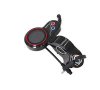 JOVERI Pièces de Kickscooter, écran LCD pour Scooter électrique Hitway H5, avec Instrument Verrouillage, Accessoires Tableau Bord Contrôleur de Moteur de Scooter(6-pin with Key)