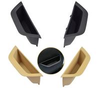 JOVERI Poignée de porte intérieure voiture compatible avec BMW F25 F26, X3, X4 2011-2017, avant gauche et droite Couvercle de panneau d'accoudoir à poignée de traction(Carbon Fiber-lhd)