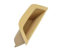 JOVERI Poignée de porte intérieure voiture compatible avec BMW F25 F26, X3, X4 2011-2017, avant gauche et droite Couvercle de panneau d'accoudoir à poignée de traction(Beige-rhd)