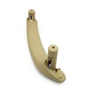 JOVERI Poignée intérieure de porte arrière gauche droite, for BMW X3, X4 F25 F26 (2010, 2011, 2012, 2013, 2014, 2015, 2016) Couvercle de panneau d'accoudoir à poignée de traction(Left Beige)