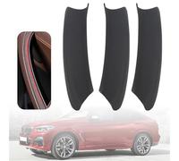 JOVERI Poignées de porte intérieures gauche et droite, for BMW X3, X4 F25 F26 2010, 2011, 2012, 2013, 2014, 2015, 2016, 2017 Couvercle de panneau d'accoudoir à poignée de trac(Lhd Black-china)
