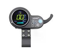 JOVERI Scooter électrique LCD Affichage Compteur Tableau de Bord Interrupteur d'alimentation accélérateur 36v 48v Universel Tf-100 pour Sealup Contrôleur de Moteur de Scooter(6 Pin)