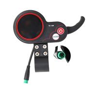 JOVERI Scooter électrique LCD Affichage Compteur Tableau de Bord Interrupteur d'alimentation accélérateur 36v 48v Universel Tf-100 pour Sealup Contrôleur de Moteur de Scooter(Tf-100 5 Pin)