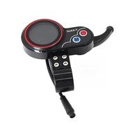 JOVERI Scooter électrique LCD Affichage Compteur Tableau de Bord Interrupteur d'alimentation accélérateur 36v 48v Universel Tf-100 pour Sealup Contrôleur de Moteur de Scooter(Njax-t 6 Pin)