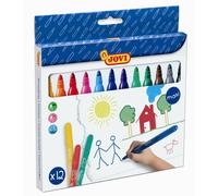 JOVI 1712 JOVI Feutres Jumbo couleurs assorties, 12 pcs.