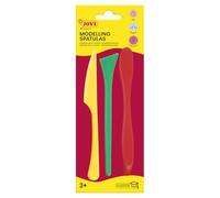 Jovi - Skin 3 modeleurs en plastique, Idéal pour façonner vos créations avec de l'argile, de la boue ou de la pâte à modeler, Spatules de différentes formes (9)
