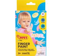 Jovi 540P Set de peintures au doigt Pastel 6 x 35 ml