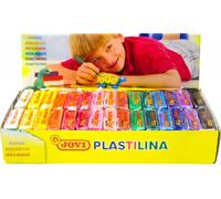 JOVI 70S JOVI Knete PLASTILINA farbsortiert, 30 Farben je 50,0 g