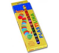JOVI 90/15 JOVI Knete PLASTILINA farbsortiert 15 Farben je 15,0 g