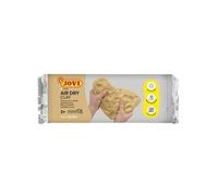 Jovi – Pâte à modeler Air Dry autodurcissante, ocre 250 g, facile à nettoyer, dès 3 ans