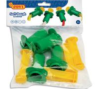 Jovi - Soft Dough BLANDIVER, Sac à Suspendre avec 4 extrudeuses de différentes Formes pour Pâte à Jouer, Idéal pour s'initier au Monde du modelage (424)