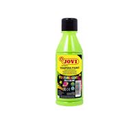 Jovi - Peinture à tempera à base d'eau liquide - Vert phosphorescent 250 ml (Vert G)