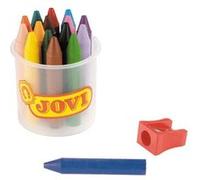 Jovi - Craie A La Cire + Taille Crayon - Pot De 16 G