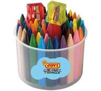 Jovi - Craie Cire Triwax (pot De 72) + 2 Taille Crayons G