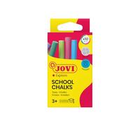 Jovi - Craies CLASSCOLOR, Boîte de 10 unités, Couleurs Assorties, Elles ne produisent Pas de poussière, Facile à Effacer et très résistante, sans Gluten (1020)