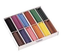 Jovi - Grands crayons Easy Grip, Boîte de 300 crayons hexagonaux en plastique, Couleurs assorties, Haute performance, Idéal pour les enfants, Sans gluten (909)