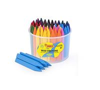 Jovi Cire Triwax colorée, 973/72, Assorti, Pot 72 Crayons