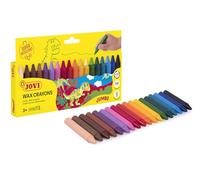 Jovi - Crayons ronds, Boîte de 18 unités, Couleurs assorties